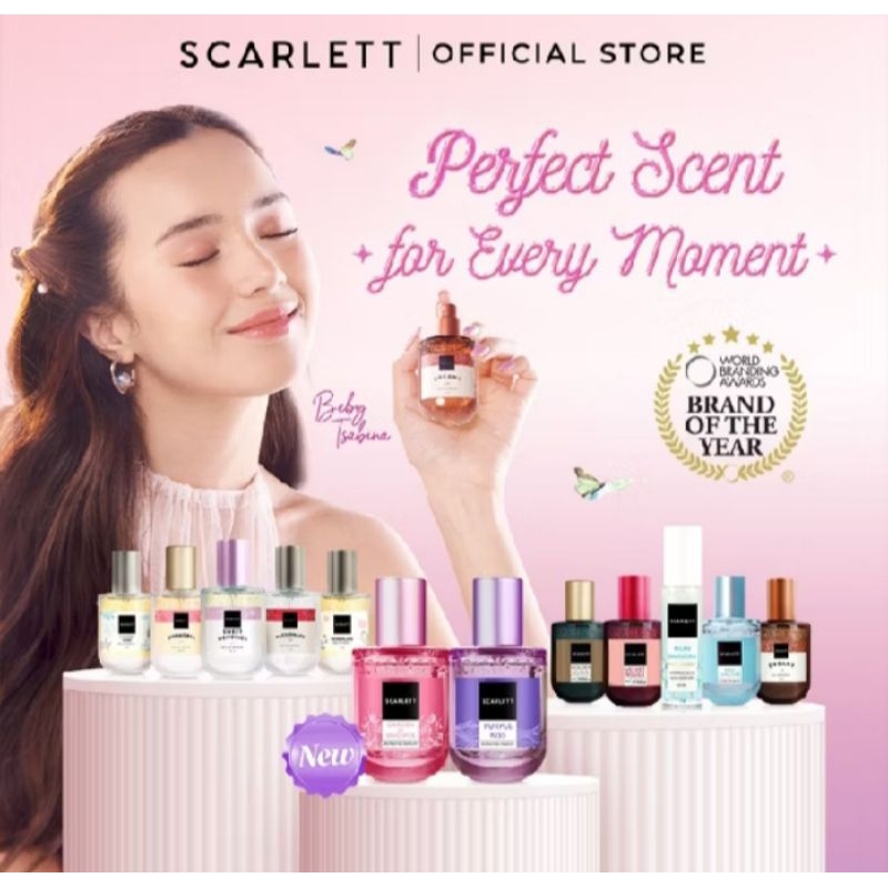 Jual Scarlett Whitening Eau De Parfum 30ml Ori Shopee Indonesia