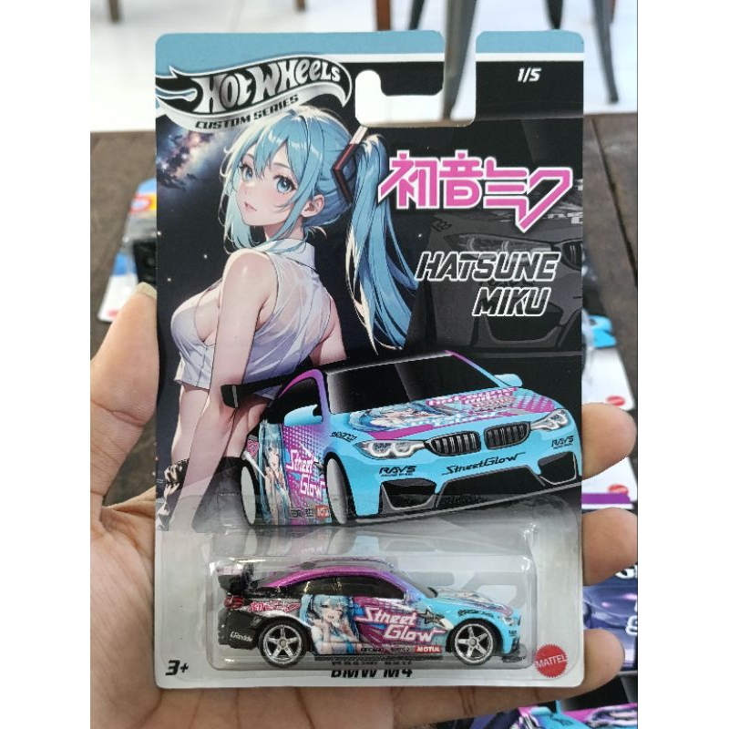 Jual Hot Wheels Custom Bmw M4 Hatsune Miku Shopee Indonesia
