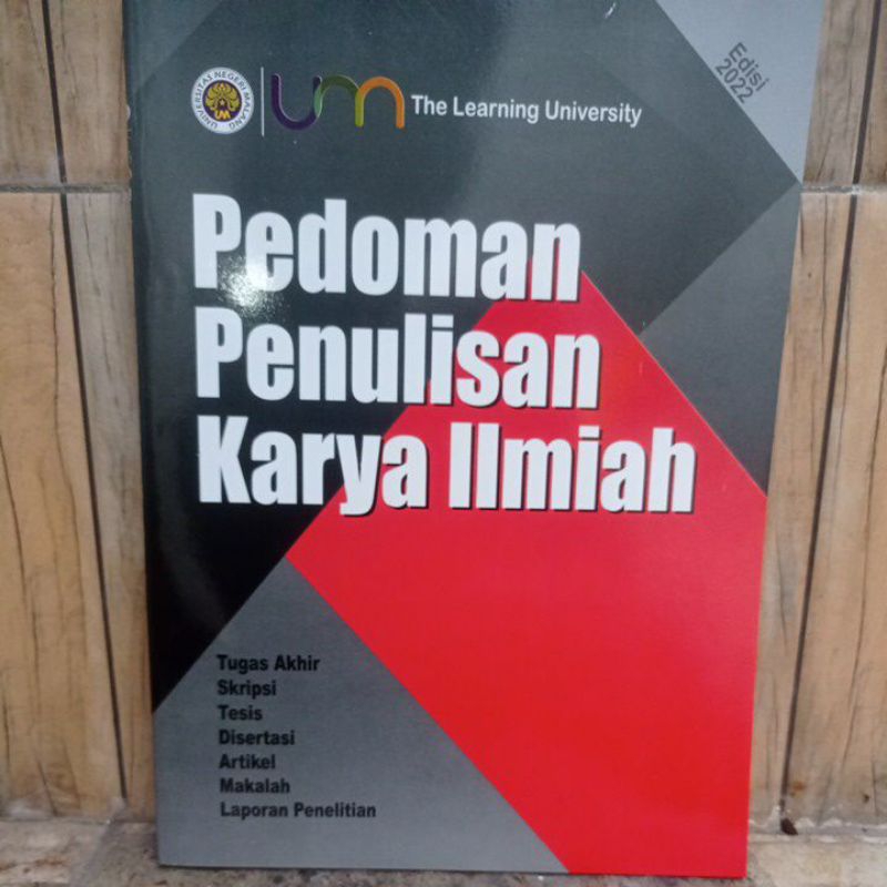 Jual Buku PPKI Pedoman Penulisan Karya Ilmiah Shopee Indonesia