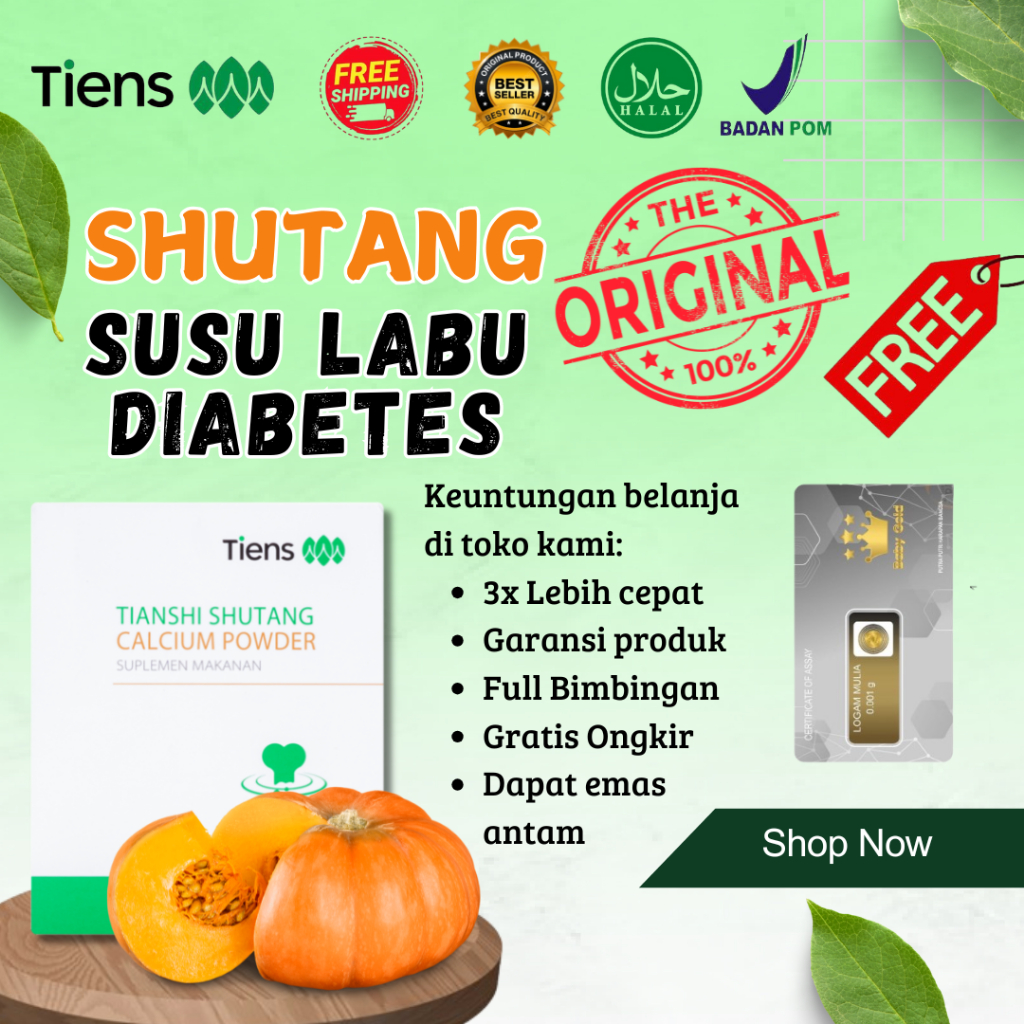 Jual Susu Labu China Untuk Diabetes Original Herbal TCM Fitofarmaka