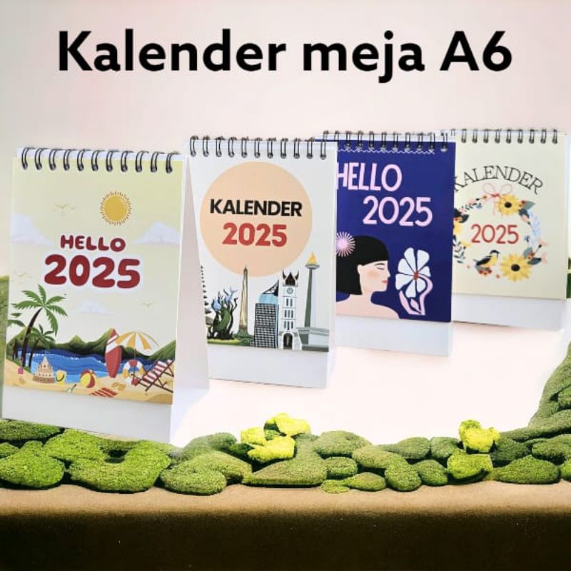 Jual Kalender Kalender A Vertikal Kalender Meja Aesthetic