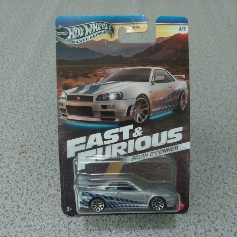Jual Hot Wheels Fast Furious Nissan Skyline GT R R34 Shopee Indonesia