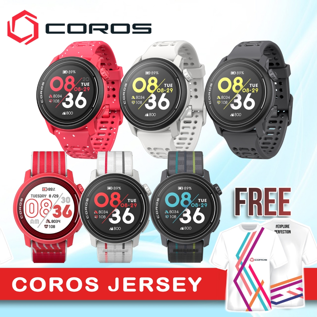 Jual Coros Pace Gps Sport Watch Premium Lightweight Nylon Silicone