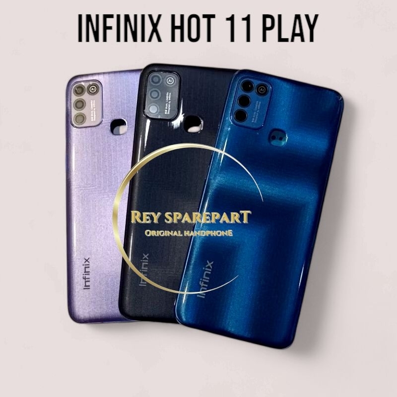 Jual TUTUP BELAKANG INFINIX INFINIK HOTE HOT 11 Play BESERTA TOMBOL