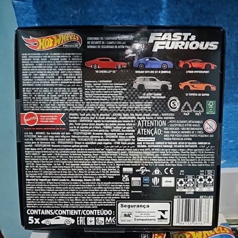 Jual Hot Wheels Premium Fast And Furious Box Set SEGEL Shopee Indonesia