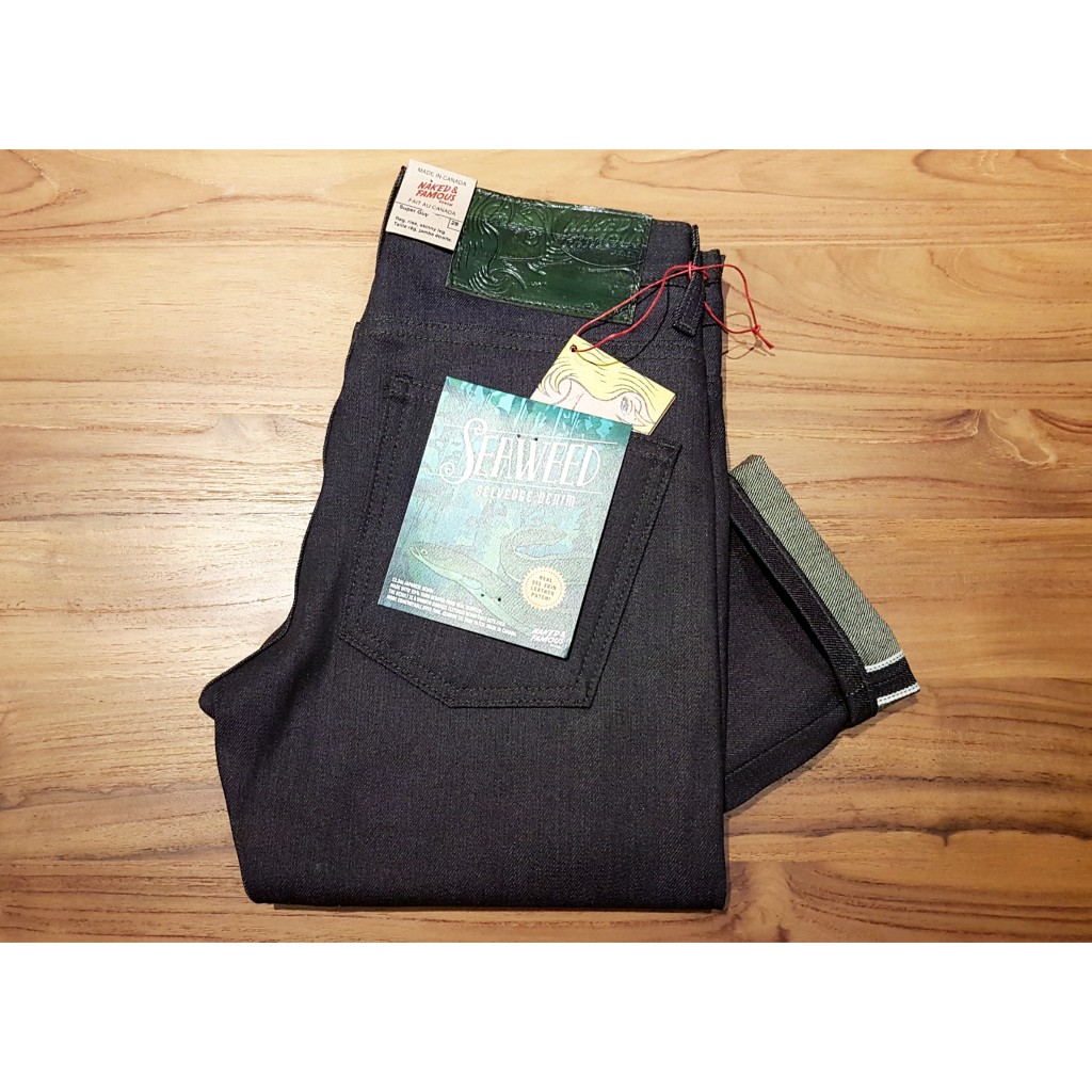 Jual Naked Famous Denim Super Guy Seaweed Selvedge Shopee Indonesia