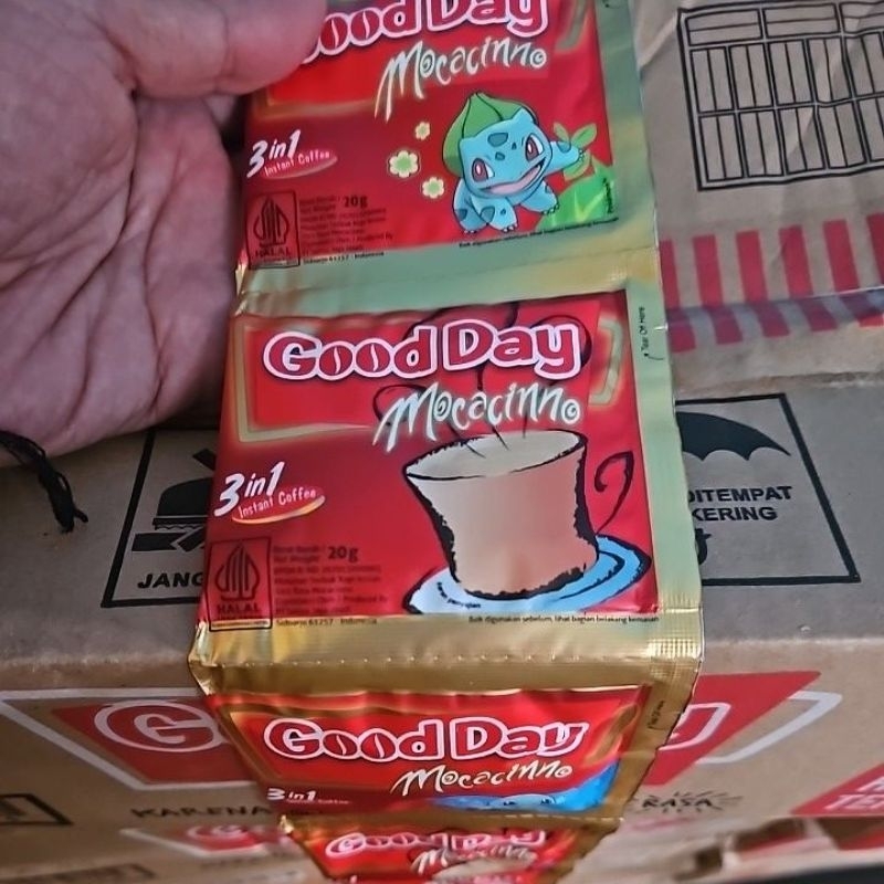 Jual KOPI Good Day Moccacinno DUS 12 Renteng 120 Sachet EXPIRED LONG