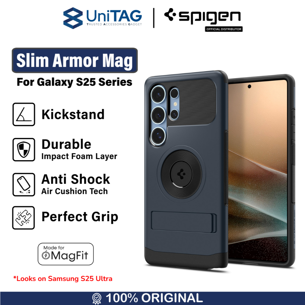 Jual Case Samsung Galaxy S Ultra Plus Spigen Slim Armor Magfit