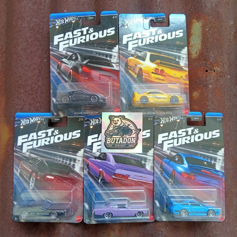 Jual Hot Wheels Fast Furious 2024 Set Shopee Indonesia