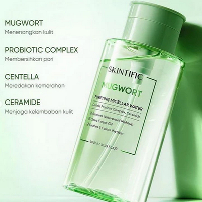 Jual Skintific Mugwort Purifying Micellar Water Ml Dan Ml Shopee