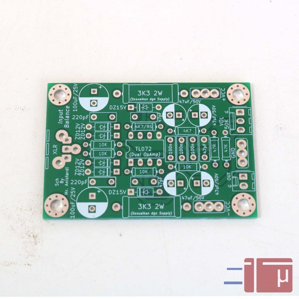 Jual Pcb Input Balance Mono Doble Layer Shopee Indonesia