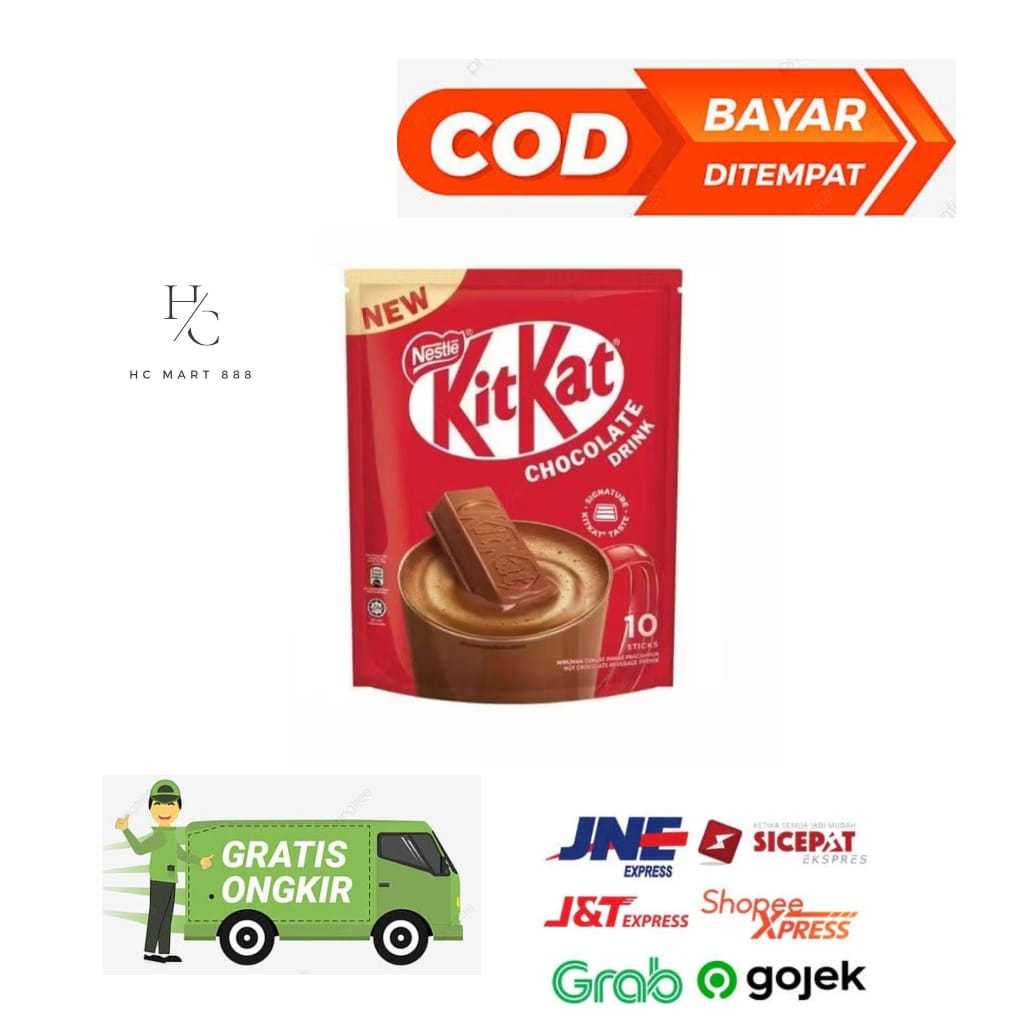 Jual Nestle Kitkat Chocolate Drink Minuman Coklat Panas Pracampur Hot