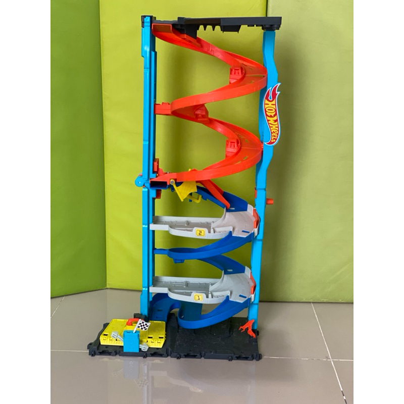Jual Hot Wheels City Transforming Race Tower HKX43 Shopee Indonesia