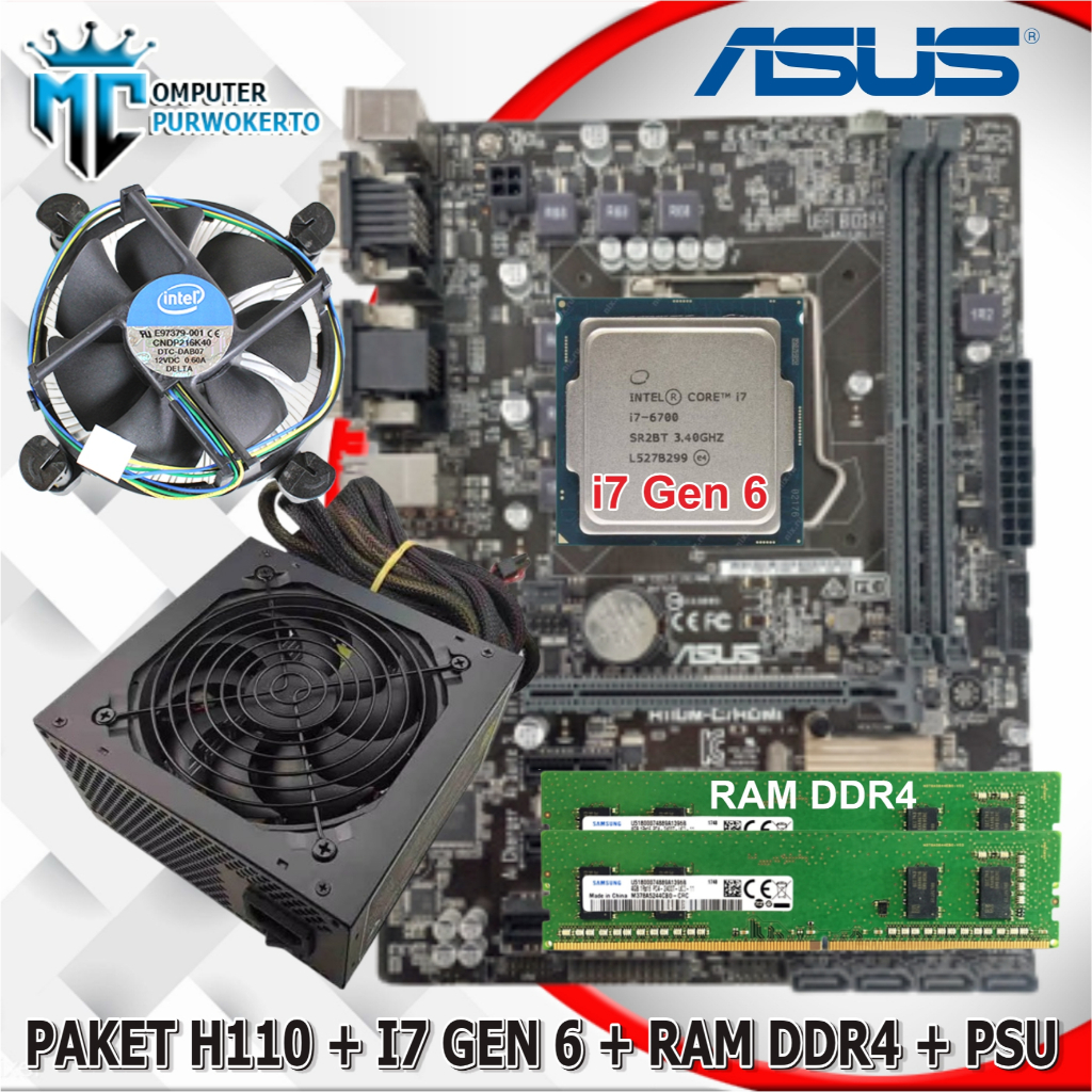 Jual Paket Mainboard Motherboard Mobo H Lga Dan Processor I