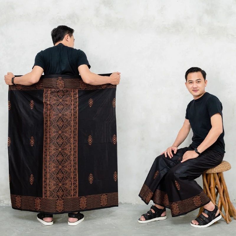 Jual Sarung Batik Pria Motif Kekinian Sarung Batik Gus Iqdam Shopee