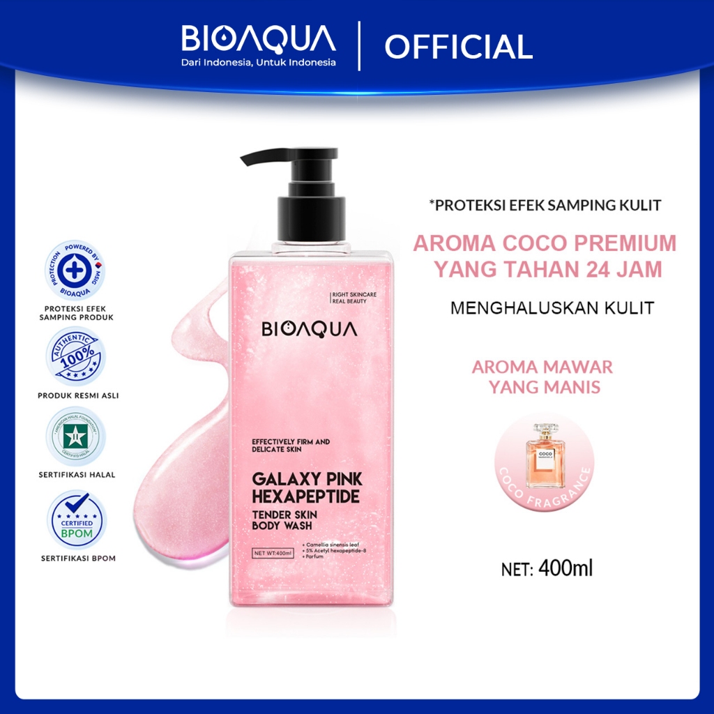 Jual Bpombioaqua K Gold Body Wash Ml Shower Gel English Pear