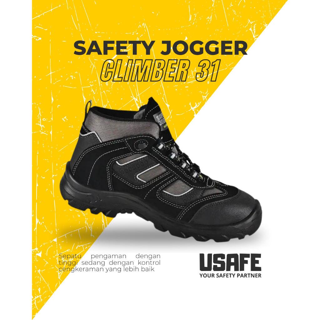 Jual GARANSI Sepatu Safety Jogger Climber Composite Toe Cap Shopee