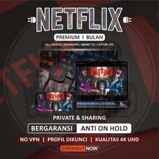 Jual NETFLIK 1 3 BULAN FULL GARANSI TANPA VPN UHD 4K Shopee Indonesia