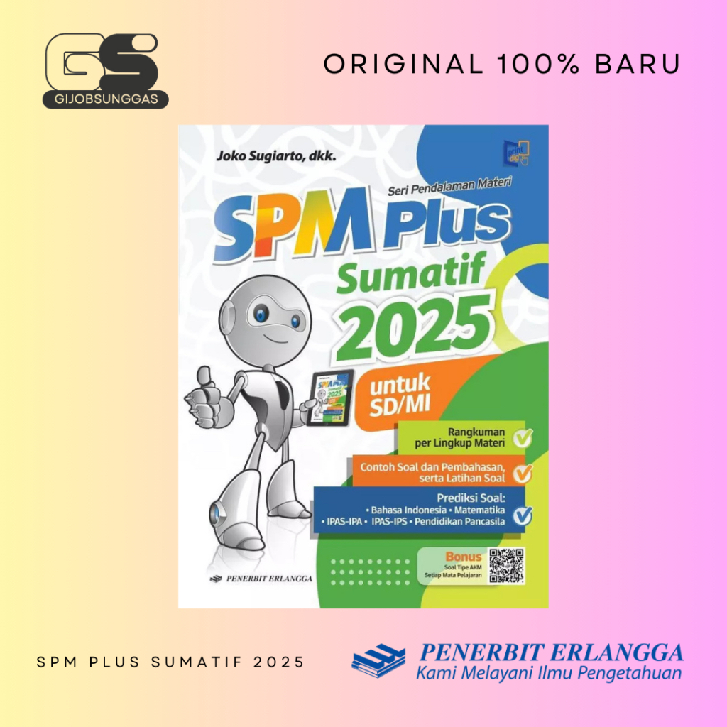 Jual SPM PLUS SUMATIF 2025 UNTUK SD MI PENERBIT ERLANGGA Shopee Indonesia