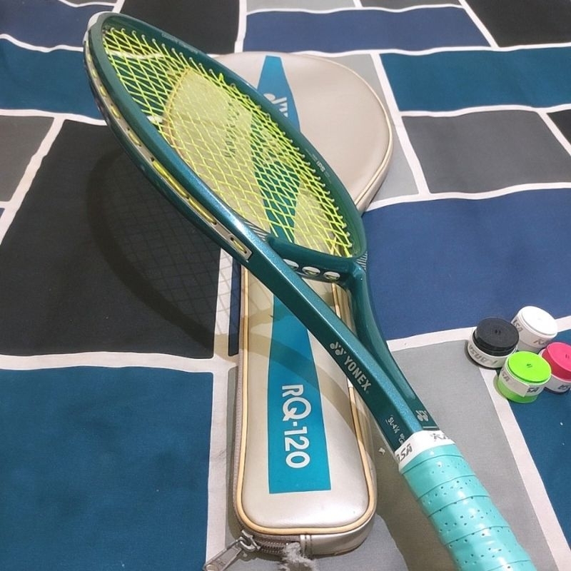 Jual RAKET TENIS ORIGINAL YONEX RQ 120 WIDEBODY BEKAS MASIH BAGUS SIAP