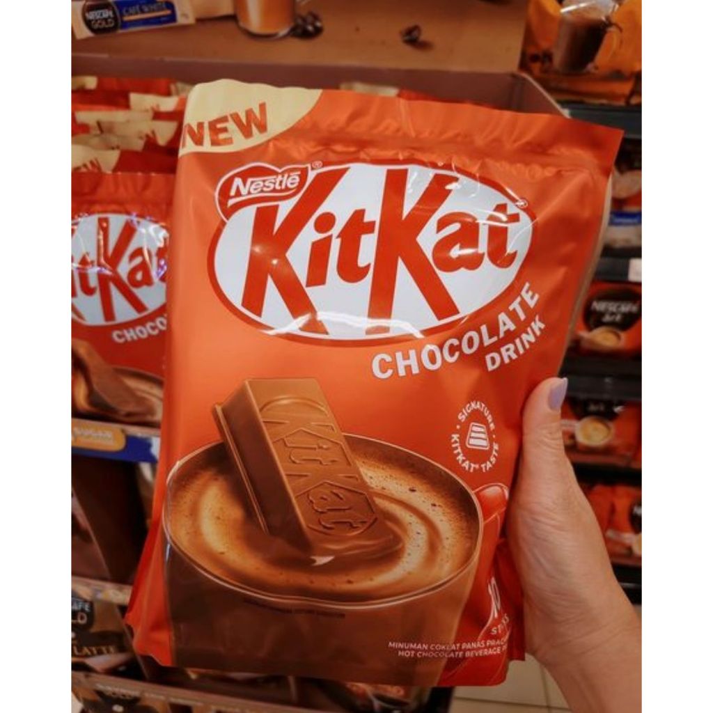 Jual KITKAT Hot Chocolate Drink Malaysia 10 Sachet Shopee Indonesia