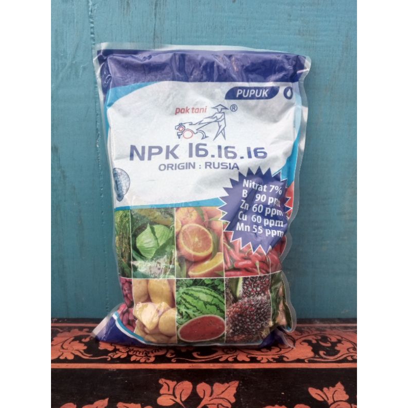 Jual Npk Mutiara 161616 Npk Pak Tani 161616 Repack Kemasan 1kg