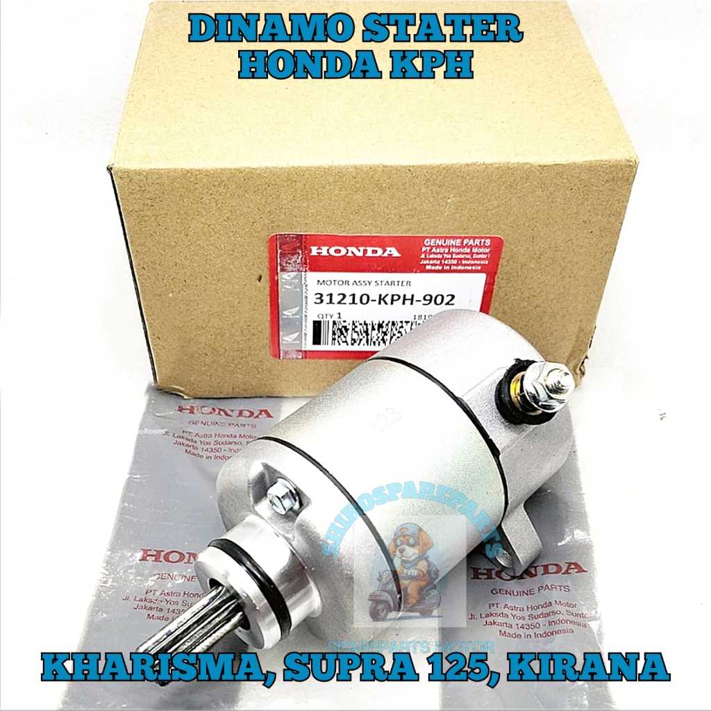 Jual Dinamo Stater Kph Asli Original Motor Honda Kharisma Supra X