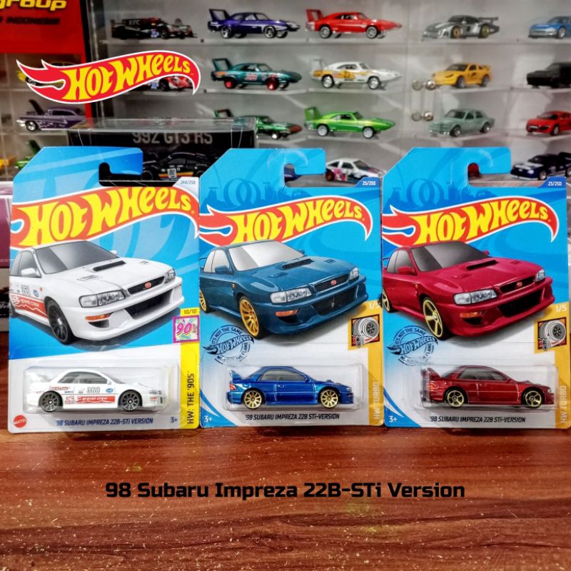 Jual Hot Wheels 98 Subaru Impreza 228 STi Version Shopee Indonesia