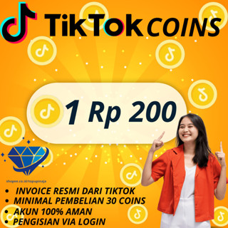 Jual Coins Tik Tok Isi Coins Tik Tok Termurah Proses Cepat Legal