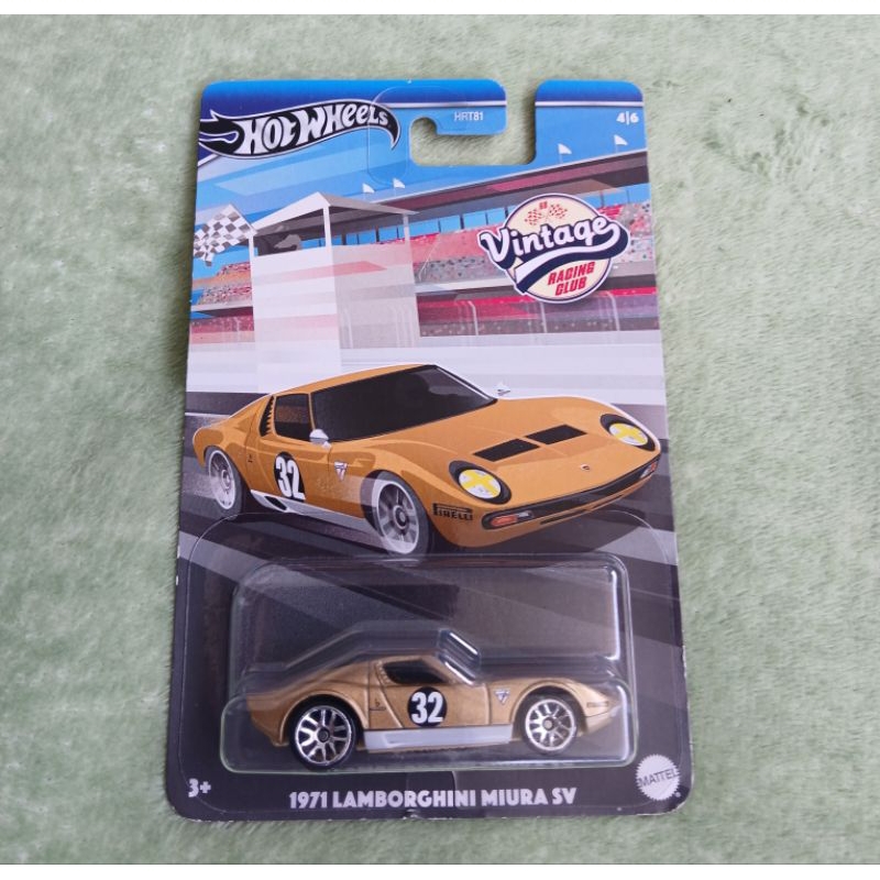 Jual Hot Wheels Lamborghini Miura SV Vintage Shopee Indonesia