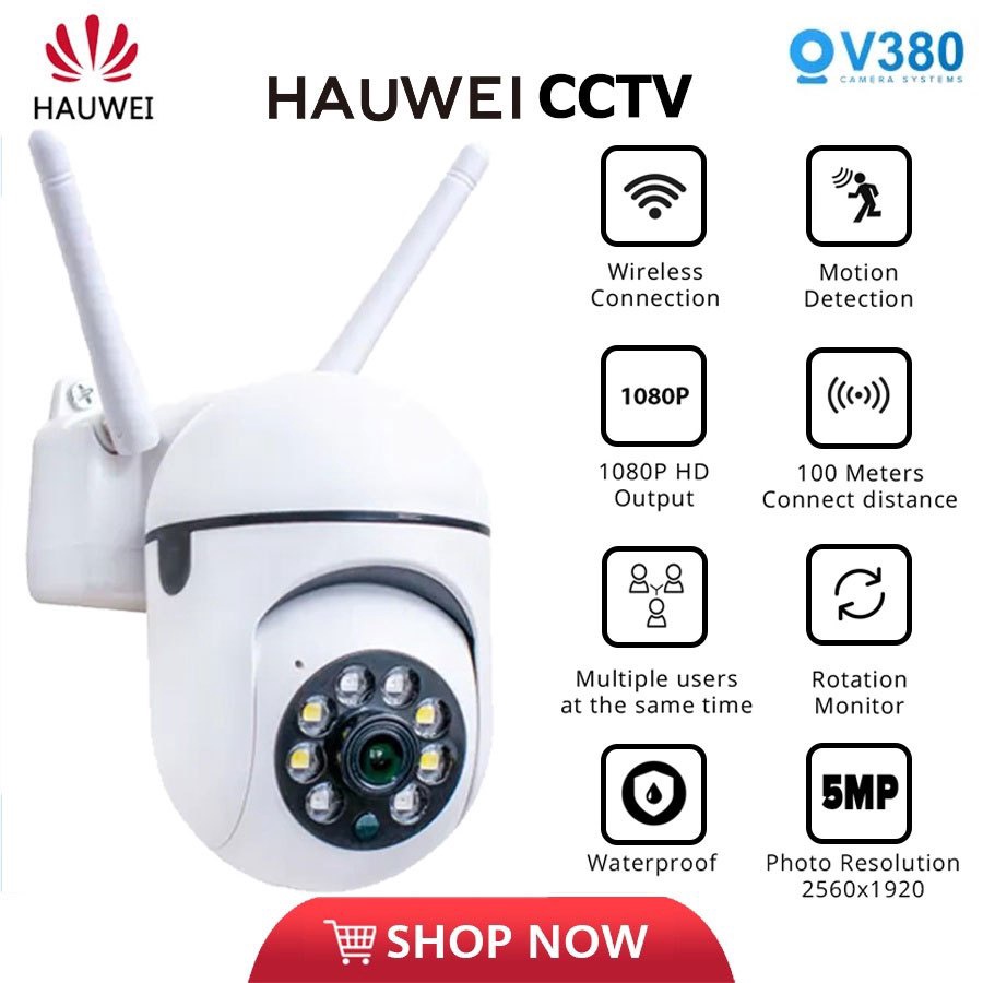 Jual HUAWEI CCTV Wifi Mini Tersembunyi Tanpa Kabel Kamera CCTV Outdoor