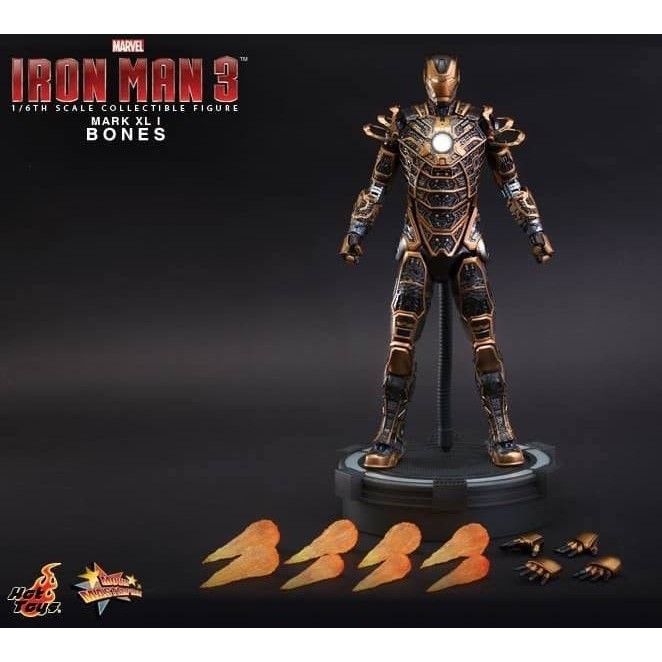 Jual Hot Toys Iron Man Mark XLI Bones Shopee Indonesia