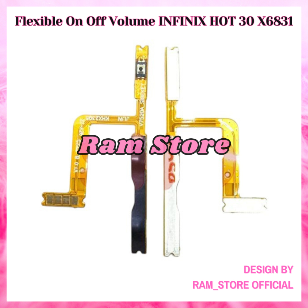Jual Flexible On Off Volume INFINIX HOT 30 X6831 Flexibel Flexsibel