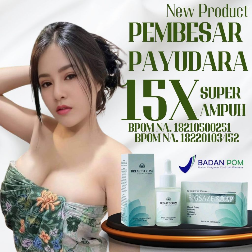 Jual BREAST SERUM Pembesar Payudara Pengencang Payudara Ampuh Permanen