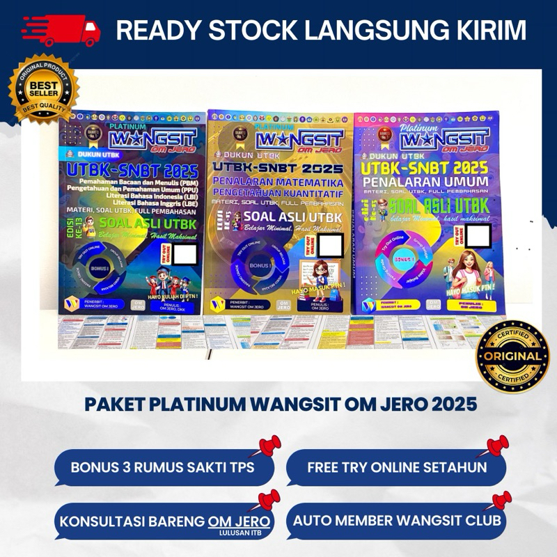 Jual New Edition 2025 Wangsit Om Jero TPS UTBK SNBT 2025 Seri