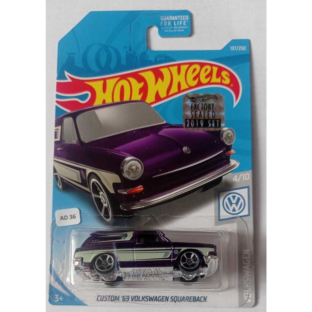 Jual Hot Wheels Custom 69 Volkswagen Squareback Purple Factory Sealed