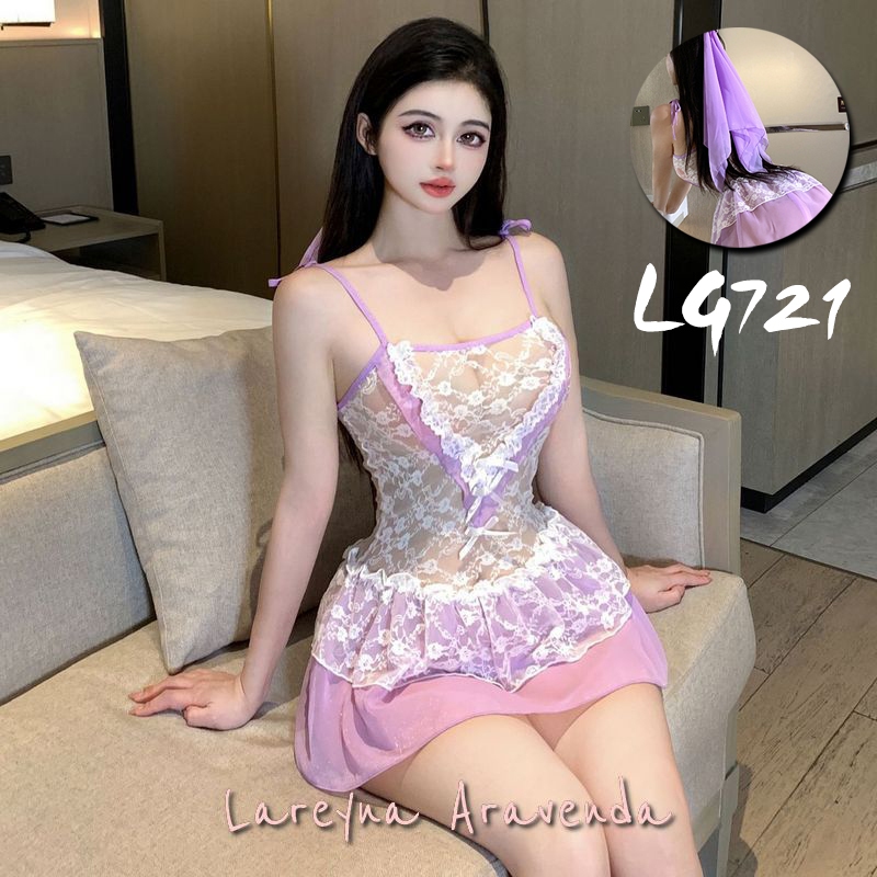 Jual Lareyna Aravenda Set Lingerie Menggoda Kostum Cosplay Pengantin