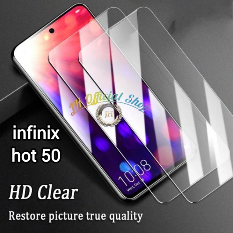 Jual INFINIX HOT G Anti Gores Kaca Bening Tempered Glass Clear