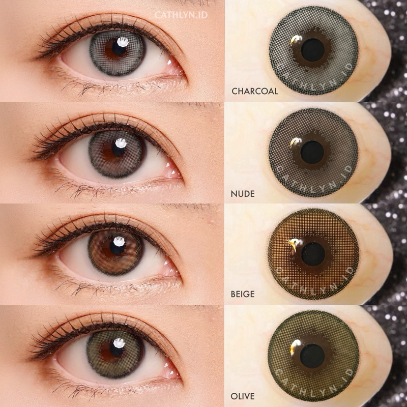 Jual Cathlyn Id Softlens Idol Roze Series Charcoal Beige Nude