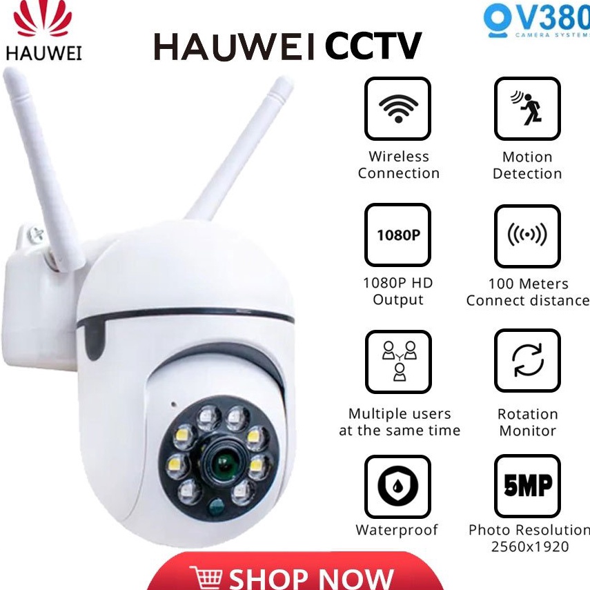 Jual HUAWEI CCTV Wifi Mini Tersembunyi Tanpa Kabel Kamera CCTV Outdoor