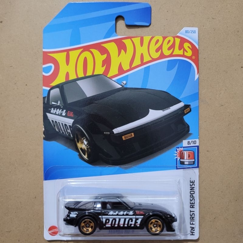 Jual HOT WHEELS MAZDA RX 7 HW FIRST RESPONSE BLACK RX7 POLICE