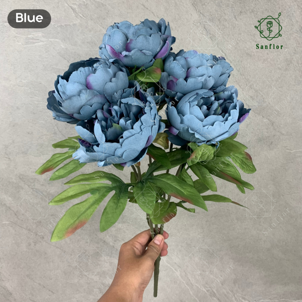 Jual Peony Ball Jumbo K Bunga Artificial Tanaman Hias Plastik