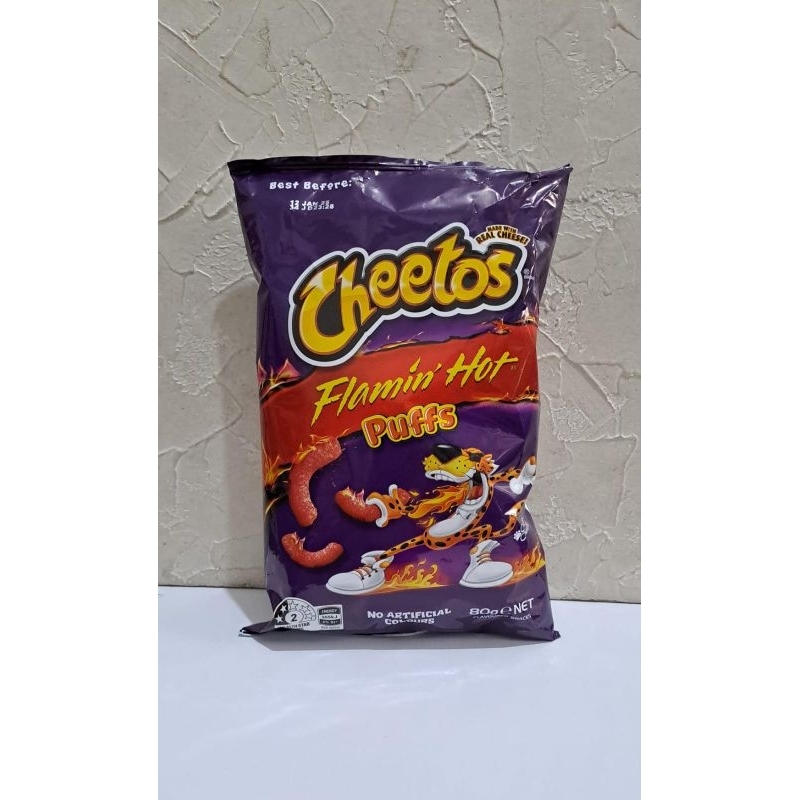 Jual CHEETOS FLAMIN HOT PUFFS Shopee Indonesia