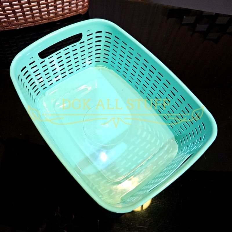 Jual Keranjang Tempat Wadah Kotak Kalo Storage Box Penyimpanan Segi