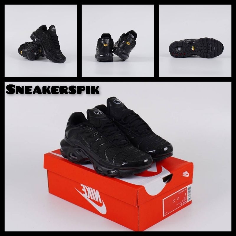 Jual Nike Air Max TN Full Black Shopee Indonesia