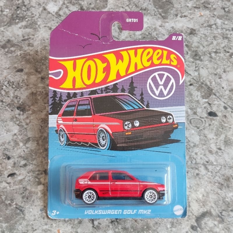 Jual Hot Wheels Volkswagen Series VW Golf MK2 Merah HW SERIES Shopee Indonesia