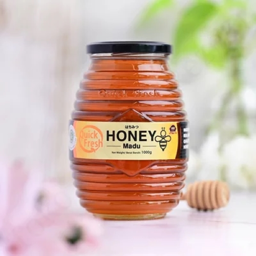 Jual Ready Stok Madu Kg Toples Kaca Madu Asli Quick Fresh Honey