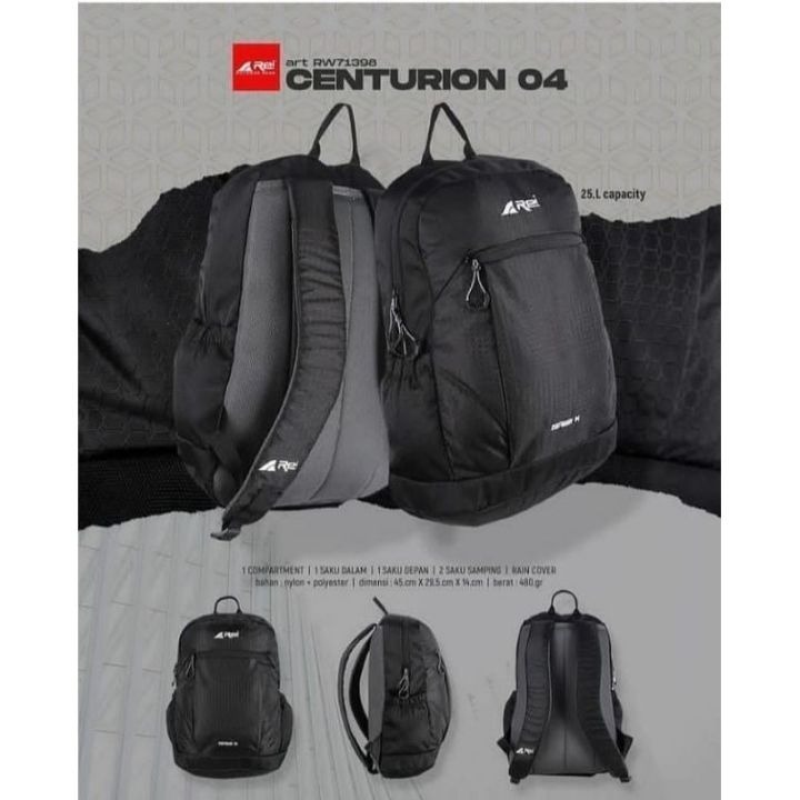 Jual PROMO Rei Daypack Tas Ransel Pria Centurion 04 25L New Arrival