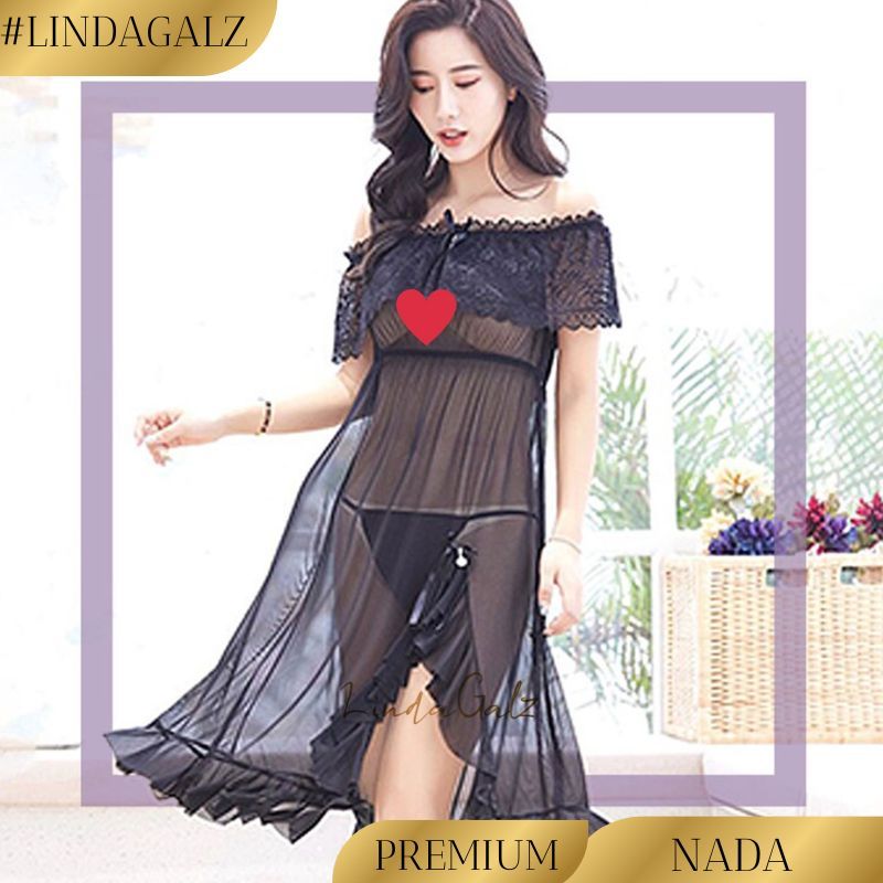 Jual LindaGalz NADA Sexy Lingerie Jumbo Big Size Baju Tidur Sexy 1317