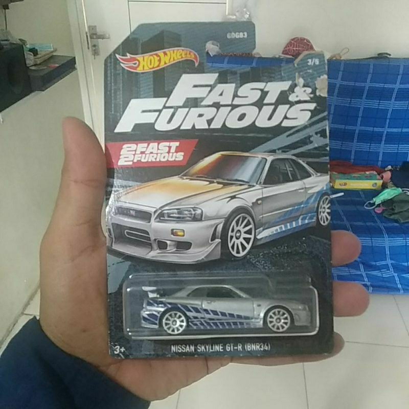 Jual Hot Wheels Nissan Skyline Gt R34 Fast Furious Hot Wheels Nissan